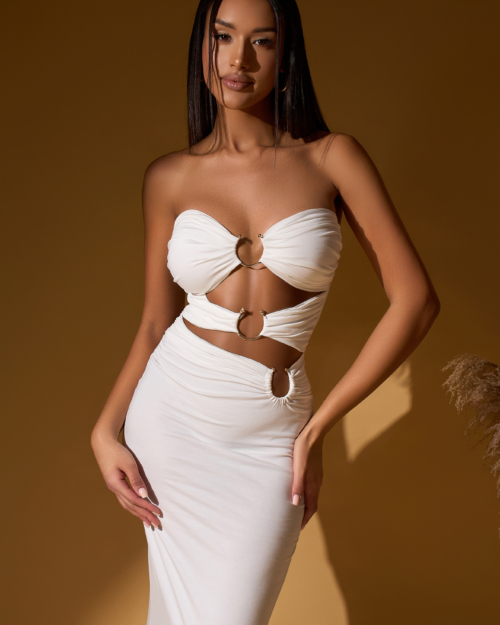 Sukienka Sorella - Biała