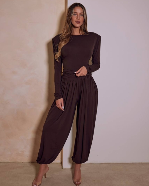 Komplet Bronks - Czekoladowy