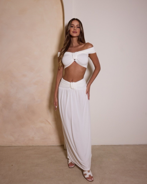 Komplet Samani - Bialy