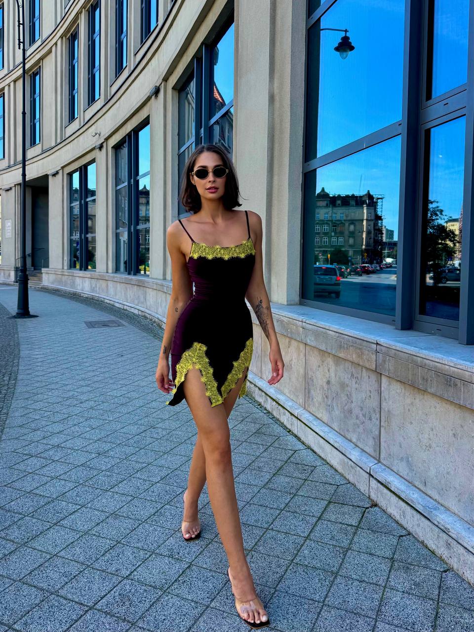 Sukienka Noir Lace – Green