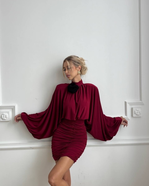 Sukienka Aria - Bordo